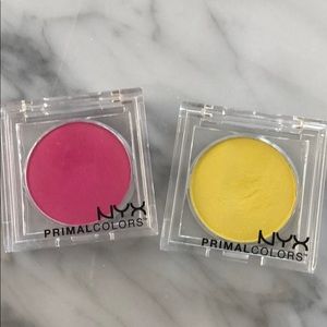 NYX Primal Colors eyeshadows